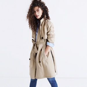 Madewell - Abroad Belted Trench Coat